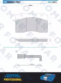 FOMAR FRICTION FO 630681
